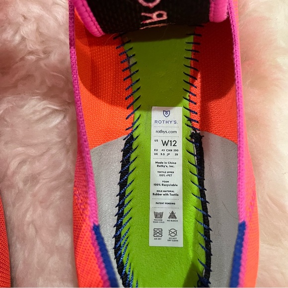 Rothy’s Tropical Pink flats - Picture 6 of 7